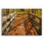 «Fall On The Footbridge» par Tim Oldford, art mural en verre acrylique-1039592229