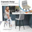 Tiffanie Bar Stool with Iron Frame-141600226