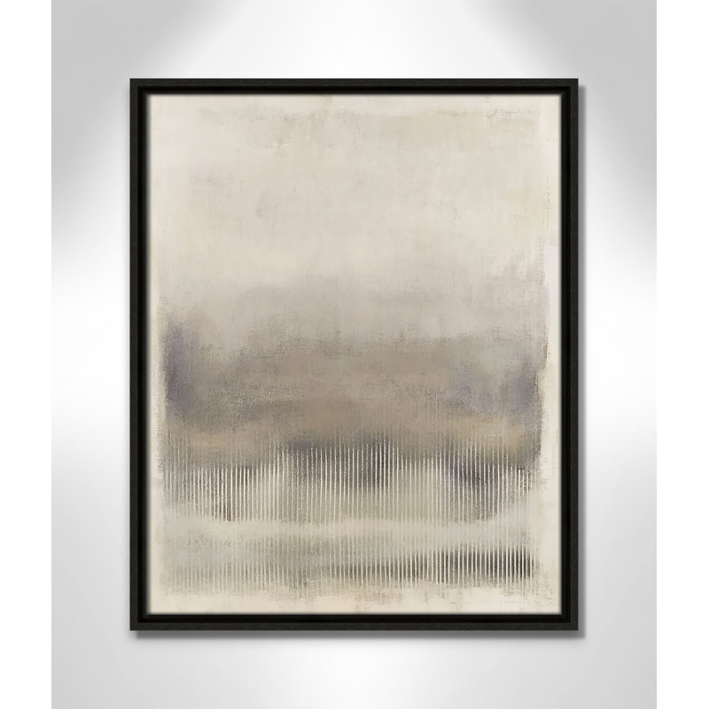 Équilibre équilibré II par Irena Orlov, H 21,5 po x l 17,5 po, Flottant espresso