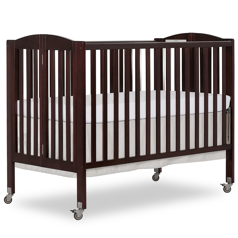 Lit de bébé convertible 2 en 1 standard, Espresso