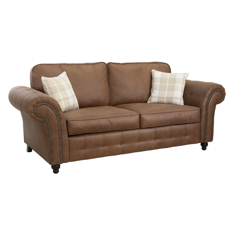 Bodnar Sofa, Brown, 3