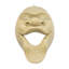 Masque de bois à fort rire