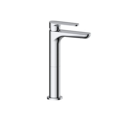 Riviera Single Hole Single Handle Bathroom Vessel Faucet In Polished Chrome