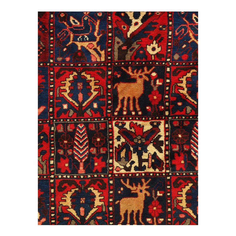 Oriental Area Rug in Red