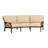 Andover 106'' Wide Aluminum Patio Sofa with Cushions-86668217-86609946