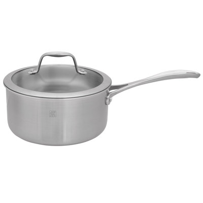Zwilling Spirit 3-ply Stainless Steel Ceramic Nonstick Saucepan with Lid