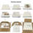 Natural Marble Coffee Table, Small Table-1184417229