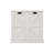 Two-Compartment Tilt-Out Laundry Sorter Cabinet-White