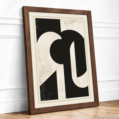 Contrasting Forms Geometric - Print