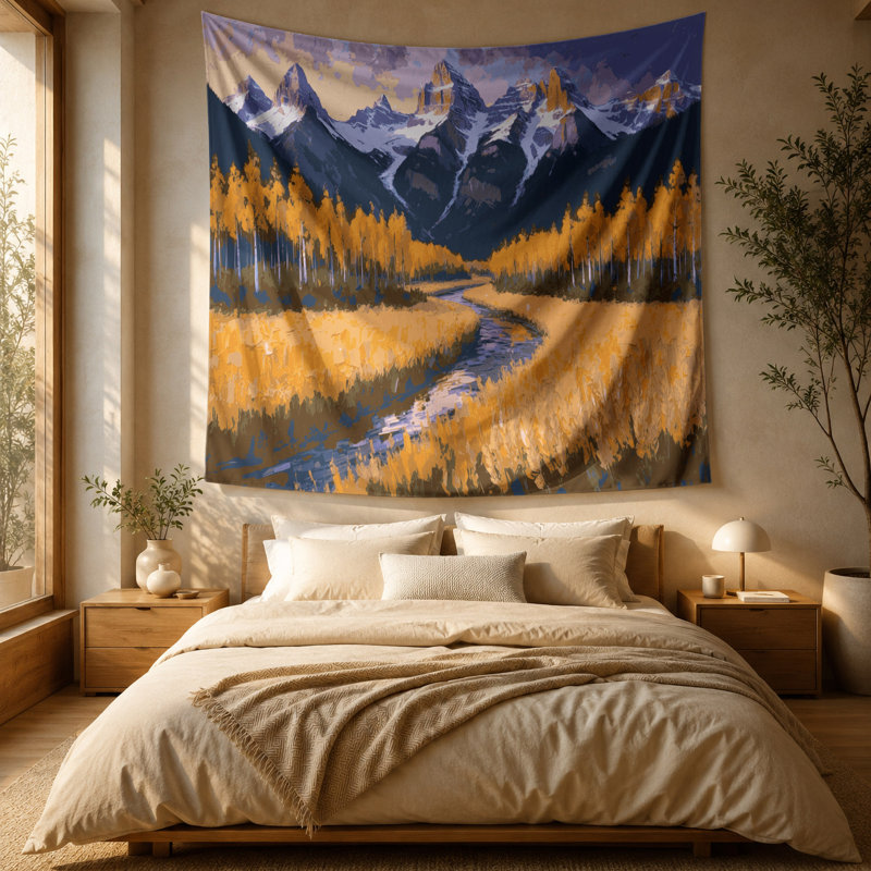 Tapisserie murale USA State Idaho, 51 po x 60 po