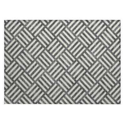 Loreen Washable Geometric Indoor / Outdoor Rug