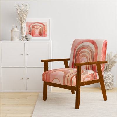 Chaise rembourrée Abstract Art Deco
