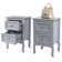 Authement 2 - Drawer End Table Storage Cabinet (Set of 2)