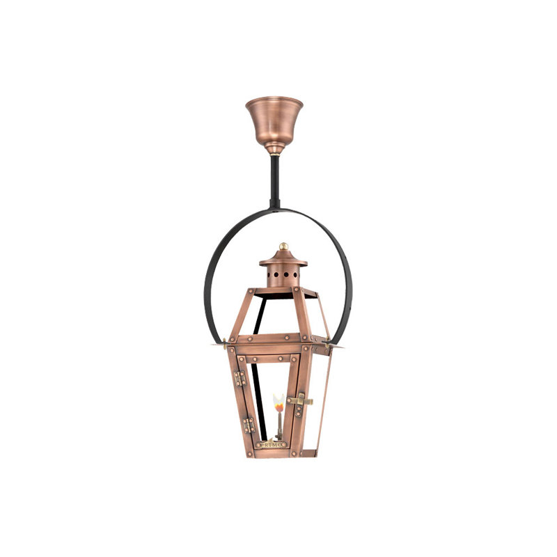 Orleans Outdoor Wall Lantern, 15" H x 8" W x 10" D