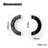 Novelty Irregular Cemicircle Finger Pull Multipack-105111816