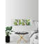 Chic Banana Leaves Triptych par Evelia - Ensemble de 3 reproductions de cadres photo sur papier-27123155