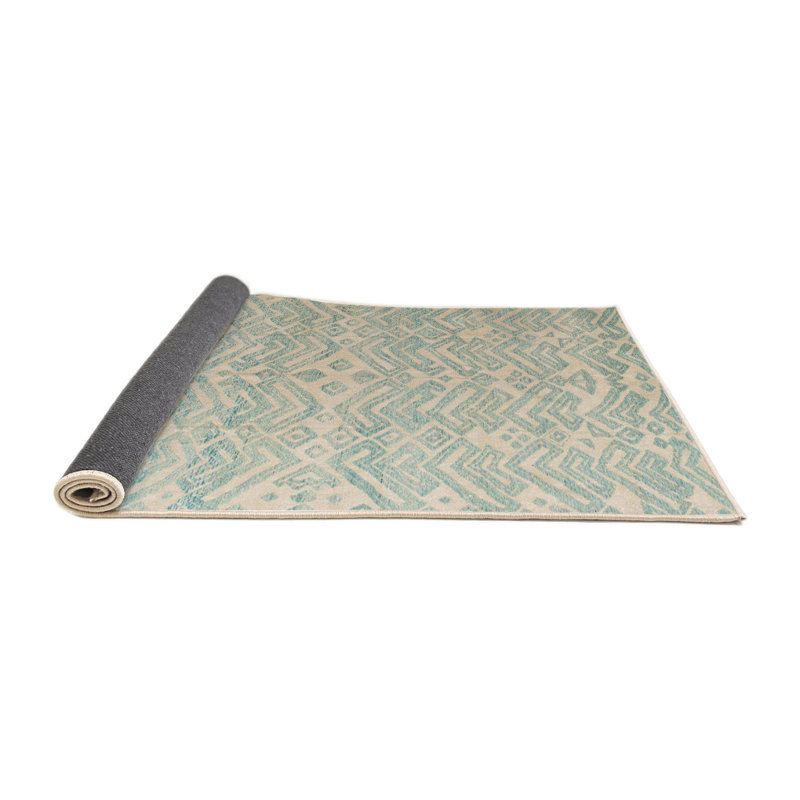Abstract Indoor Rug, Round 7'