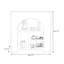 Beige Manufactured Wood Freestanding Fireplace-446615801