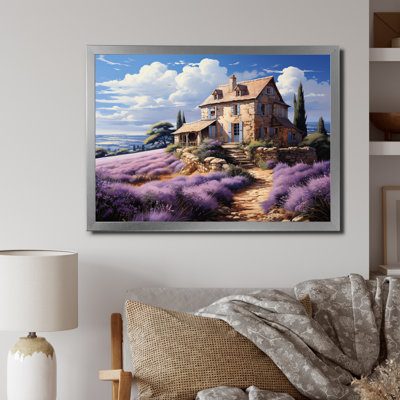 «Country Charm Fields Of», reproduction d'art sur toile