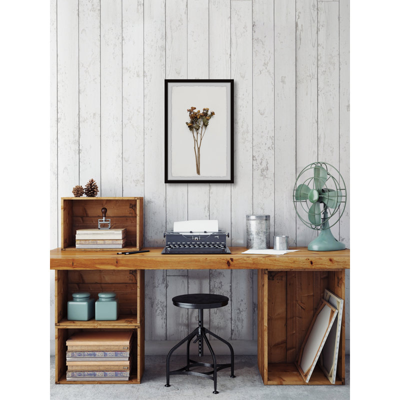Wilted Yellow Flowers 1 Piece Single Picture Frame Painting, 91 cm H x 61 cm W