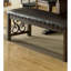 Banc en bois rustique Traditional