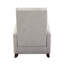 Chaise berçante confortable à haut dossier en polyester de conception moderne Essential