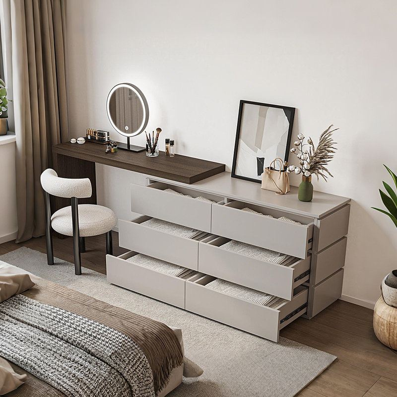 Modern minimalist rectangular dressing table
