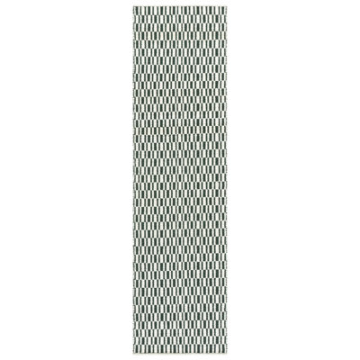 Vermont Hand Woven Wool, Cotton Solid Color Indoor Rug