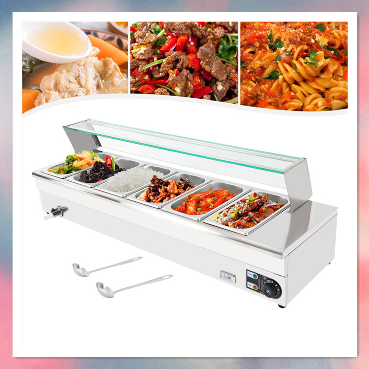 Bain Marie With Food Warmer, For Cafeteria And Shop