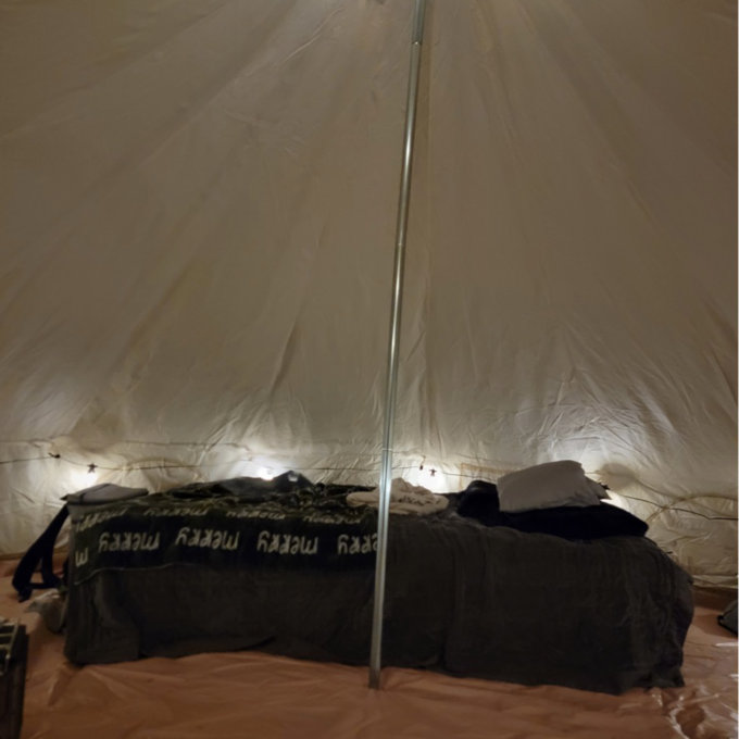 Tente Cloche Love Canvas Ltd - 8m - Toile Coton/polycoton - 12 Places - 4 Saisons