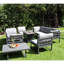 Rectangle Steel Liquid Propane Smokeless Fire Pit Table