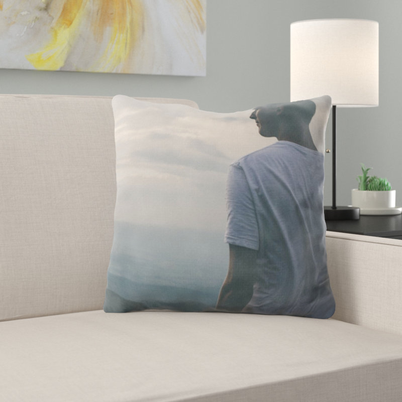 Coussin décoratif man