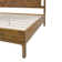 Ethan Solid Wood Platform Bed with Headboard, Rustic Bed Frame