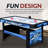 Face Off 60" Two Player Air Hockey Table with Electronic Scoring