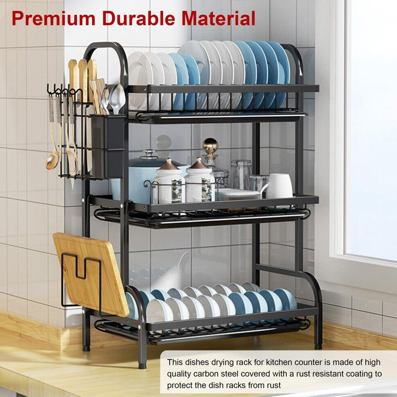 Adjustable Steel Dish Rack