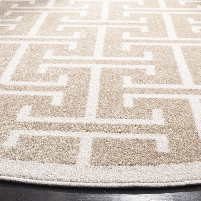 Amherst Performance Geometric Rug, Round 7'