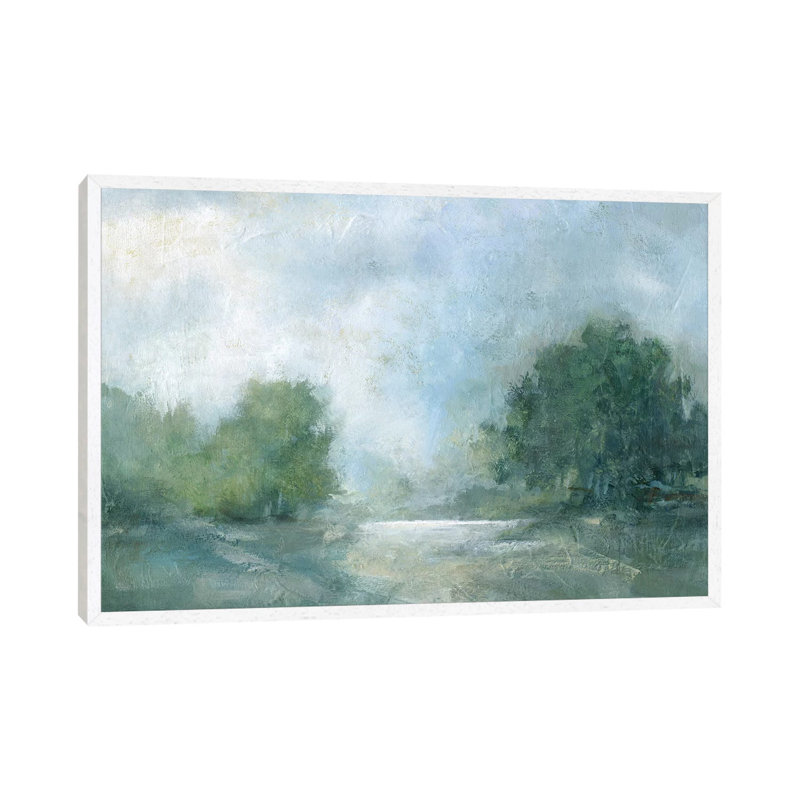 Summer Afternoon by Carol Robinson - Painting on Canvas, 66.04 cm H x 45.72 cm W, White Framed