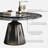 Modern Round Microlite Stone Dining Table Sets-104367359-124365360