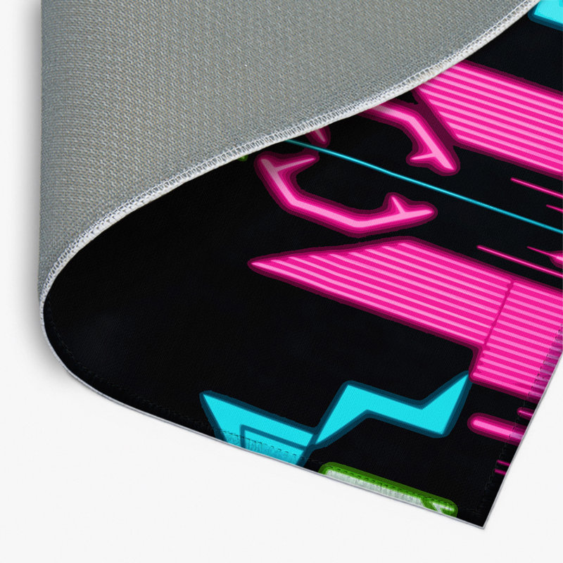 Tapis intérieur et extérieur Prism Vortex, Rectangle 1 pi 6 po x 2 pi 6 po