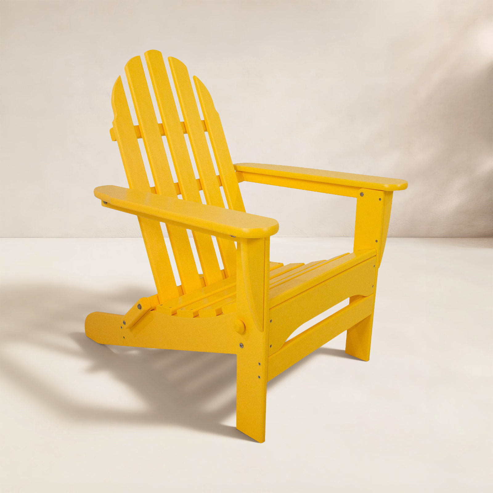 POLYWOOD® Classics Adirondack Chair, Lemon
