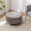 Repose-pieds rond avec rangement Cristen-567905233