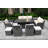 Artherine 10 - Person Patio Conversation Set with Cushions