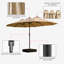 12.5ft x 6.7 ft Rectangular Market Umbrella without Base-2043358643