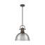 Luminaire suspendu 1 lumière avec tige Bryceton-107150039-107150024