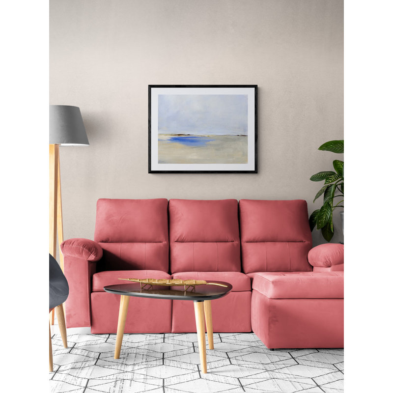 Strip Away Life And Run To Me Print, 30" H x 40" W, Black Framed Canvas, No Mat
