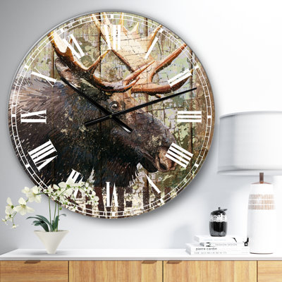 Horloge murale traditionnelle Open Season