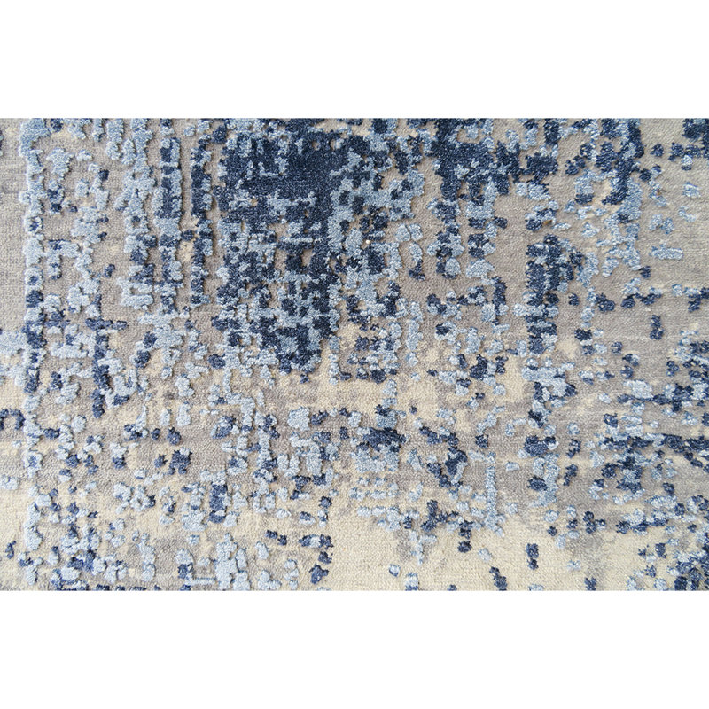 WINDSBL45SIBL Hand Knotted Indoor Rug, Rectangle 8' x 10'