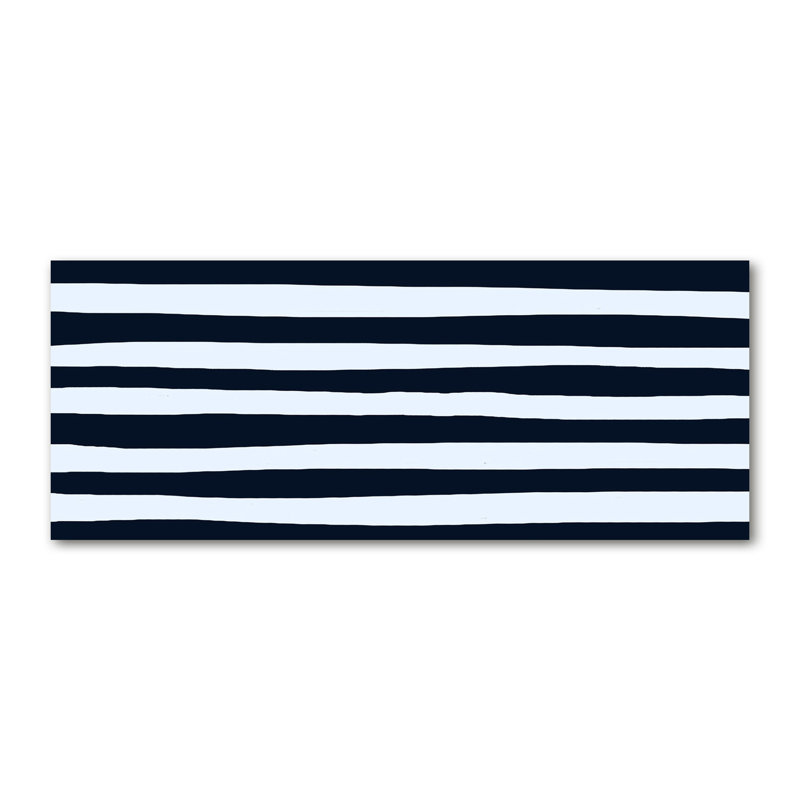Striped Background - Wrapped Canvas Print
