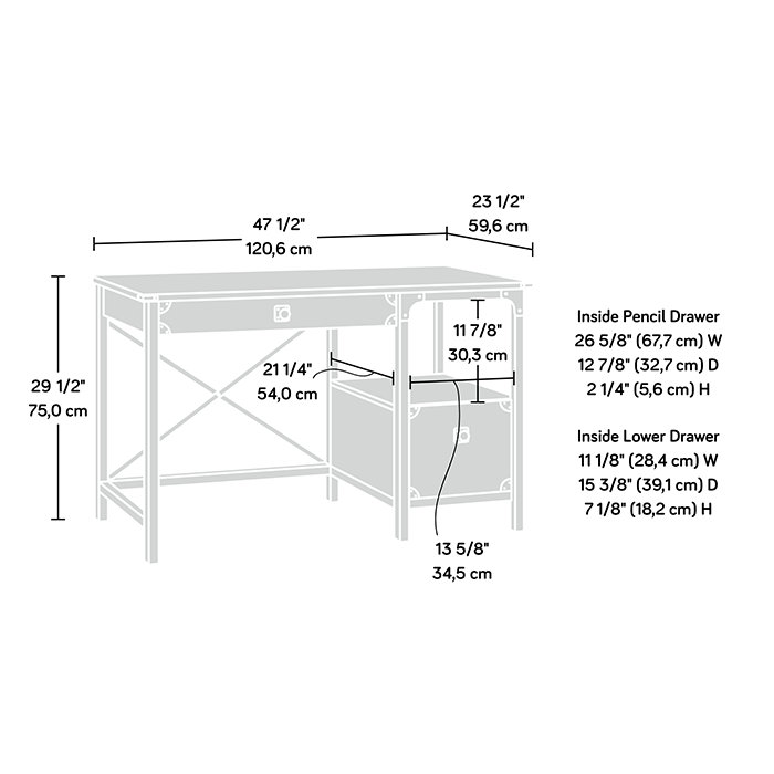 Bureau en chêne