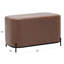 Banc rembourré en similicuir Degen-127430246